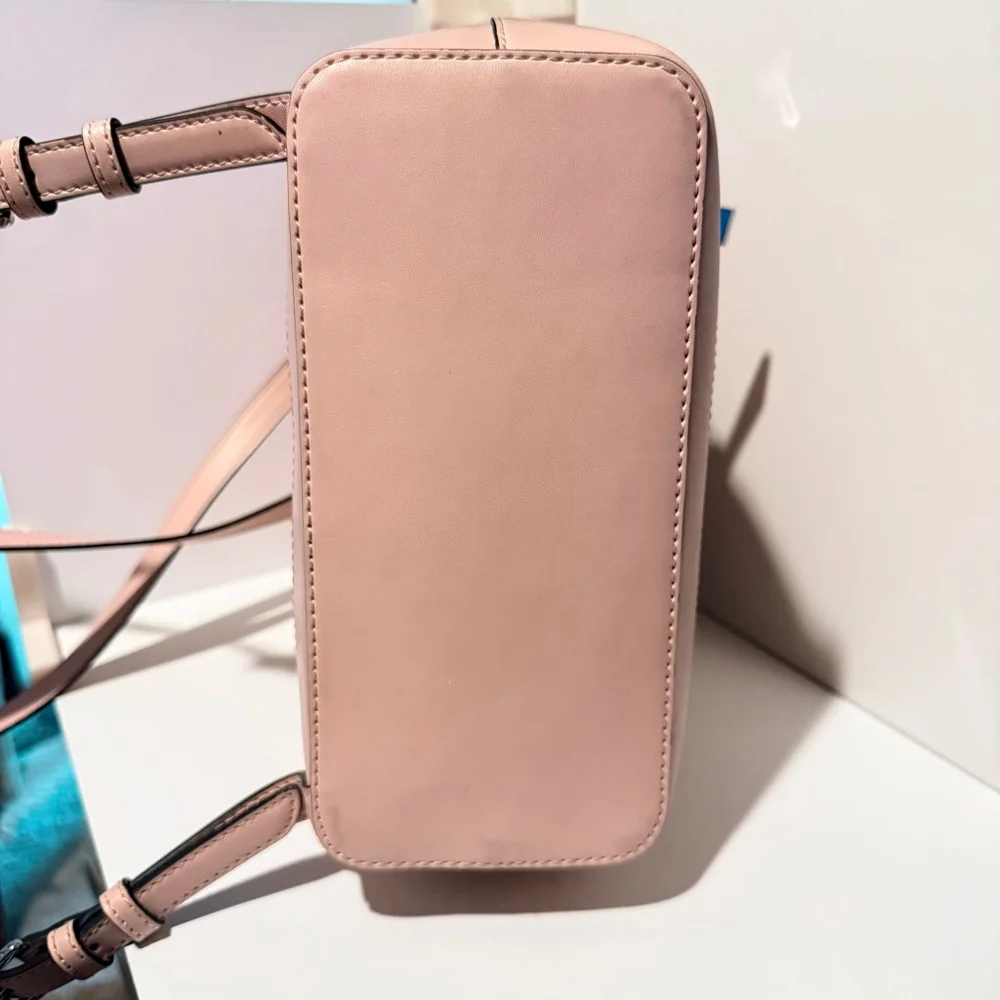 NEW Michael Michael Kors Harrison Medium Saffiano Leather Backpack Powder Pink N